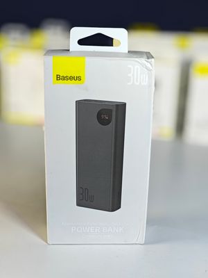 Baseus Power Bank Adaman 30w 20000Mah PPAD000101 Metal Digital Display Power Bank -Black_img_0