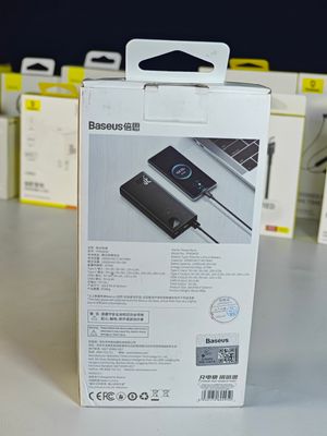 Baseus Power Bank Adaman 30w 20000Mah PPAD000101 Metal Digital Display Power Bank -Black_img_1