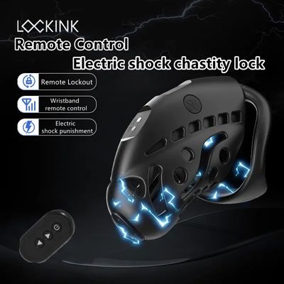 Men's Remote-controlled Intelligent AI Chastity Cage Nautilus CB Penis Lock Conditioning Abstinence Toy Urethral Lock Sex Toy_img_0