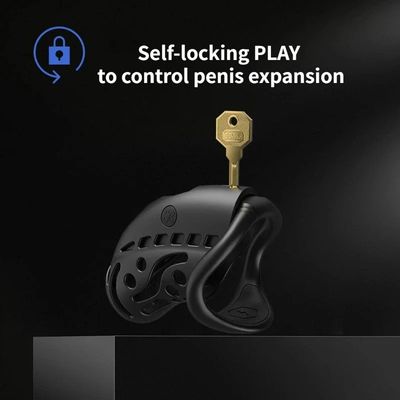 Men's Remote-controlled Intelligent AI Chastity Cage Nautilus CB Penis Lock Conditioning Abstinence Toy Urethral Lock Sex Toy_img_1