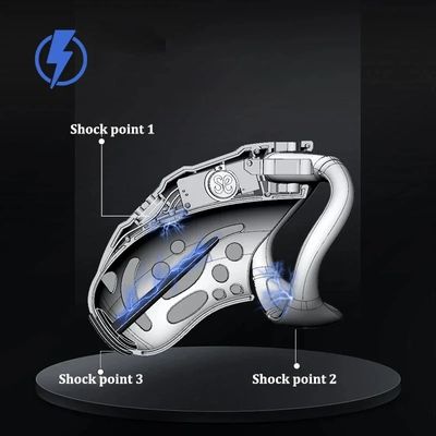Men's Remote-controlled Intelligent AI Chastity Cage Nautilus CB Penis Lock Conditioning Abstinence Toy Urethral Lock Sex Toy_img_2