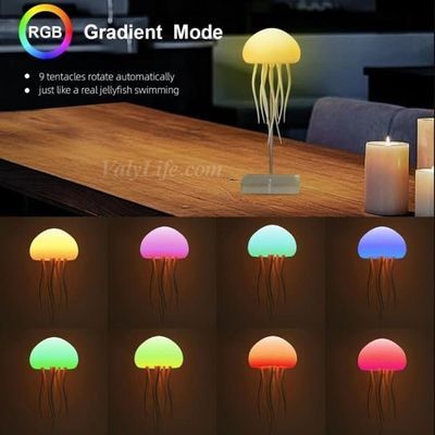 Aesthetic Octopus/Jellyfish Lamp Light_img_5