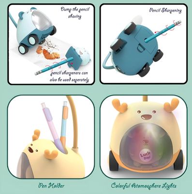 Foldable LED Study Lamp with Pen Holder & Sharpener for Kids ._img_1