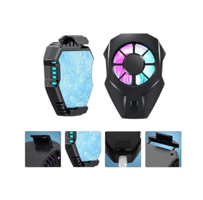 L01 Mobile Phone Radiator Cooler Fan – Black_img_1