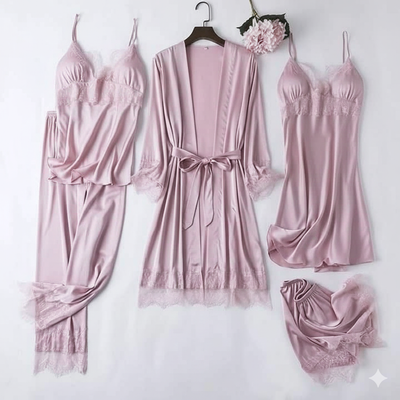 প্রিমিয়াম কোয়ালিটি (ফাইভ-পার্ট) নাইট ড্রেস_img_4