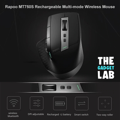 Rapoo MT750S Rechargeable Multi-Mode Wireless Mouse_img_0