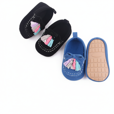 Baby Tassel Moccasins Antislip Sole Prewalker Lofer Shoes (0 - 12 Months) for yours ANGEL_img_0