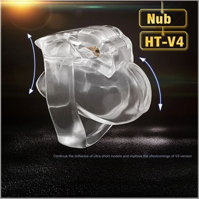 New HT-V4 Chastity Cage Device Male Cock Cage 4 Sizes Penis Ring Chastity Penis Lock Bondage Belt Fetish Sex Toys For Man Gay_img_0