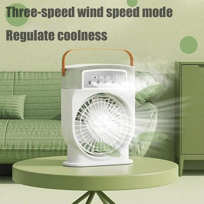 Rechargeable 5 Holes Mist Spray Air-cooler Fan_img_0