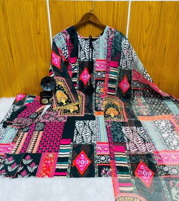 প্রিমিয়াম ডিজিটাল প্রিন্ট থ্রি-পিস – স্টাইলিশ ও আরামদায়ক লুক_img_4