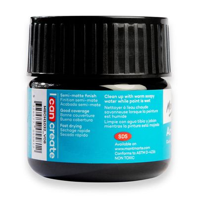 Mont Marte 100ml Black Colour (Lamp Black)_img_1
