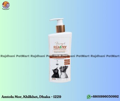 Bengal Flea & Tick Shampoo for Cats & Dogs 250ml_img_0