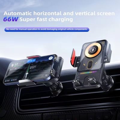 Transparent Electric Wireless Changing Phone Holder_img_7