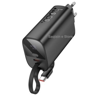 Hoco J148 Handy PD20W 5000mAh Power Bank EU plug – Black_img_0
