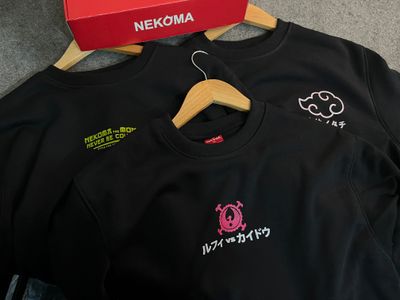 Premium Oversized Sweatshirt Luffy Kaido_img_1