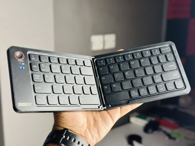GearUP B023 Rechargeable Ultra Slim Folding Pocket Bluetooth Keyboard