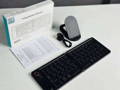 Gear up-B023 Rechargeable Ultra Slim Folding Pocket Bluetooth Keyboard_img_4