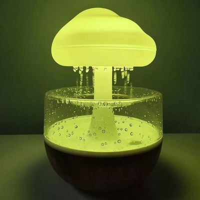 Rain Cloud Night Light Humidifier with seven colour RGB and speaker_img_1