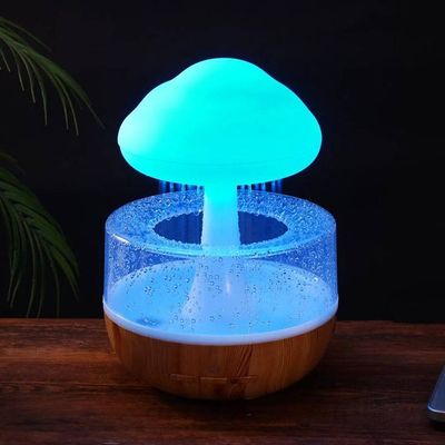 Rain Cloud Night Light Humidifier with seven colour RGB and speaker_img_3