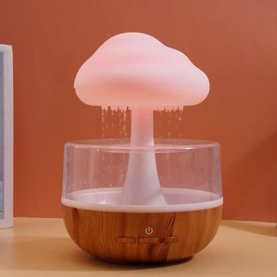 Rain Cloud Night Light Humidifier with seven colour RGB and speaker_img_5
