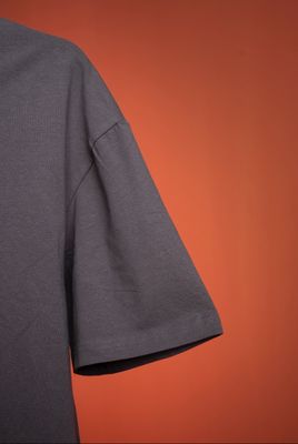 DENIED Premium Solid Drop Shoulder - Charcoal_img_3