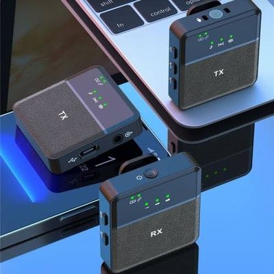 SX9 Mini Wireless Microphone For Type C & 3.5 Interface_img_1