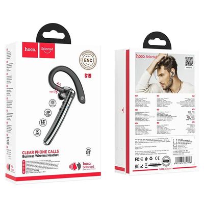 HOCO S19 ENC Noise Reduction Bluetooth Single Earphone_img_1