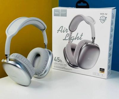 Hoco W35 Air Wireless Headphone – Silver Color_img_2