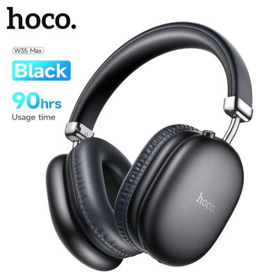 Hoco W35 Max Wireless Headphone- Black Color_img_2