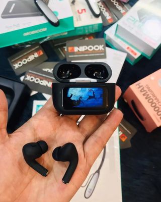 A9 Pro ANC Wireless Earbuds – Touch Display | Best Price BD_img_1