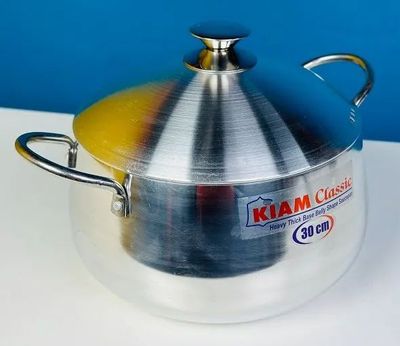 KIAM Classic Belly Shape Saucepan 32cm Induction Bottom ._img_1