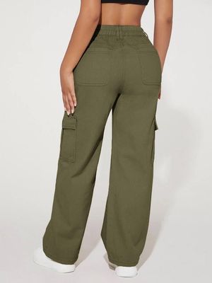 Olive Cargo Denim_img_2