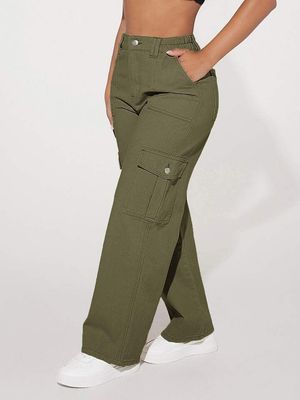 Olive Cargo Denim_img_3