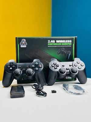 64GB Built-in 20000 Games Stick 2 Wireless controller gamepad 4K HD Video game Console_img_0