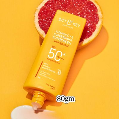 Dot & key Vitamin C + E Sunscreen, SPF 50+ PA++++ -(80gm) & -(50gm)_img_3