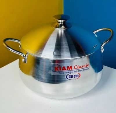 KIAM Classic Belly Shape Saucepan 24 Induction Bottom ._img_0