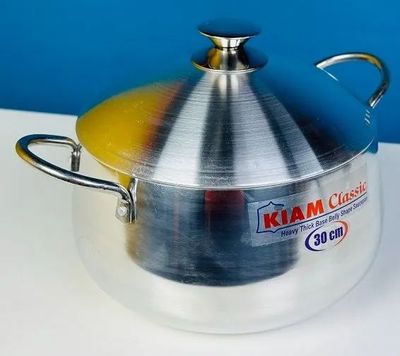 KIAM Classic Belly Shape Saucepan 24 Induction Bottom ._img_1