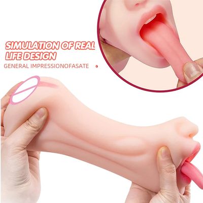 3 in 1 Vagina Sex Toy Men Mastubation Toys for Couples Male Masturbator Man Men's Adult Goods Artificial Vagnas Anal Pussy_img_5