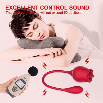 Rose Vibrator for Woman G Spot Clitoral Stimulation Tongue Licking Massager Vagina Clit Nipple Adults Sex Toys for Female_img_4