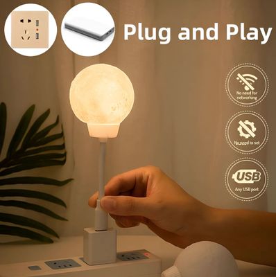 Moon Light Voice Controlled LED Lamp_img_1