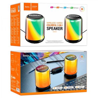 Hoco BS56 RGB 2-in-1 Wired Bluetooth Speaker_img_1