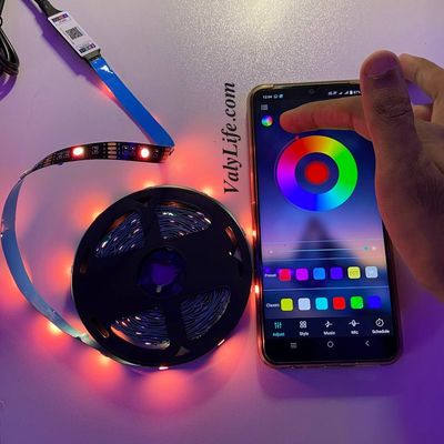 16 ft Strip light premium App Controler + Sound Sensor_img_2