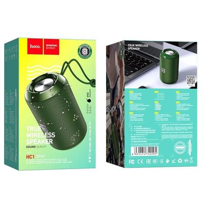 Hoco HC1 Bluetooth Speaker – Dark Green Color_img_1