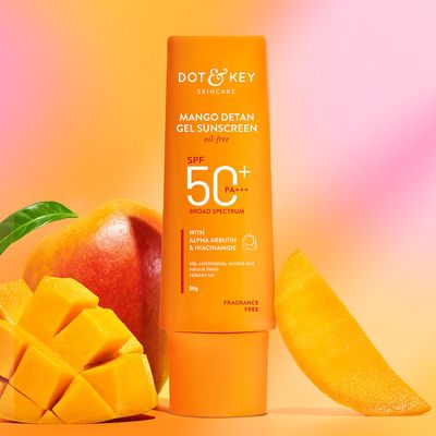 Dot & Key Mango + Detan Gel Sunscreen (Oil Free) SPF50 Pa+++ -(50gm)_img_0