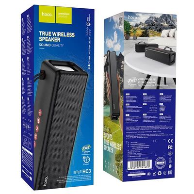 Hoco HC3 Bounce Wireless Speaker – Black Color_img_1