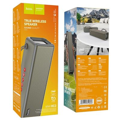 Hoco HC3 Bounce Wireless Speaker – Grey Color_img_1