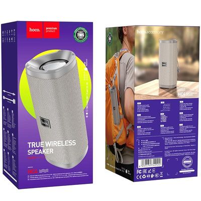 Hoco HC4 Bluetooth Speaker – Grey Color_img_1
