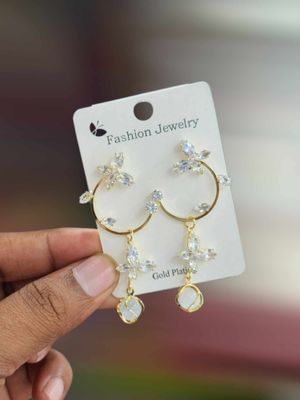 Crystal  multilayer earrings_img_1