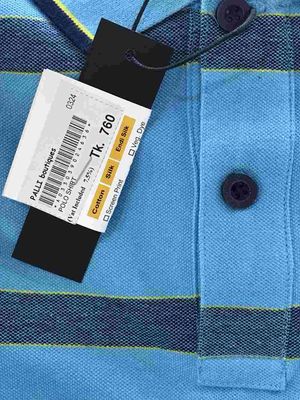 Premium Cotton Polo T-Shirt Cotton for Men | Blue & Orange | 210 GSM | Summer Essential | Palli_img_3