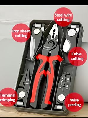 DELIXI ELECTRIC 5-in-1 Multifunctional Pliers Set_img_0